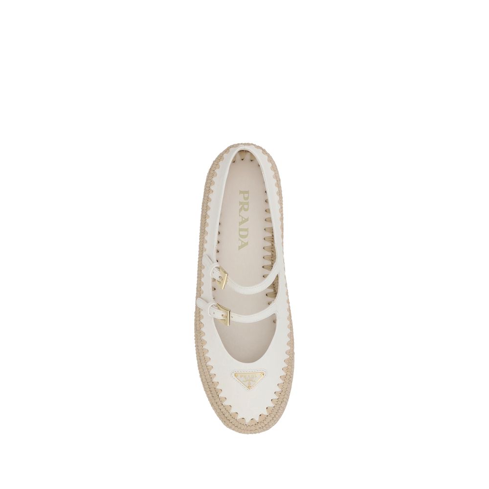 Prada Nappa leather Ballerinas